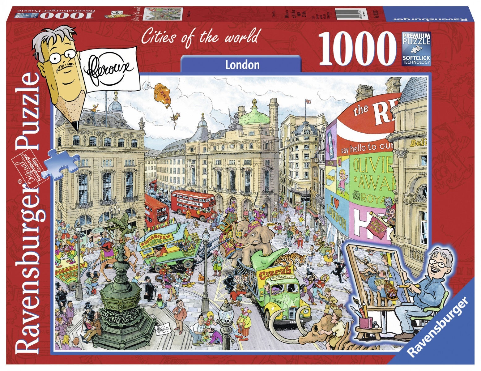 Puslespill 1000 London Ravensburger