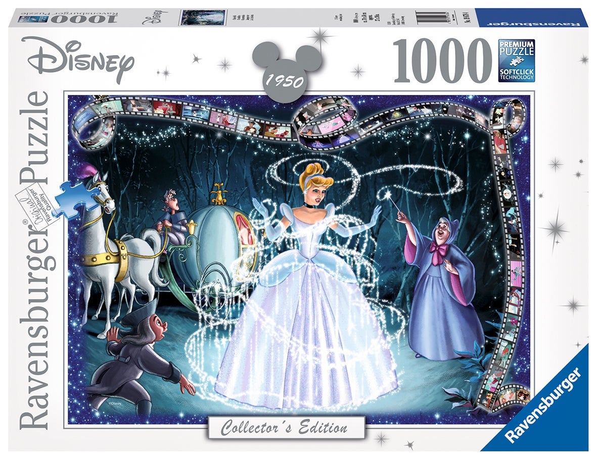 Puslespill 1000 Disney Cinderella Ravensburger
