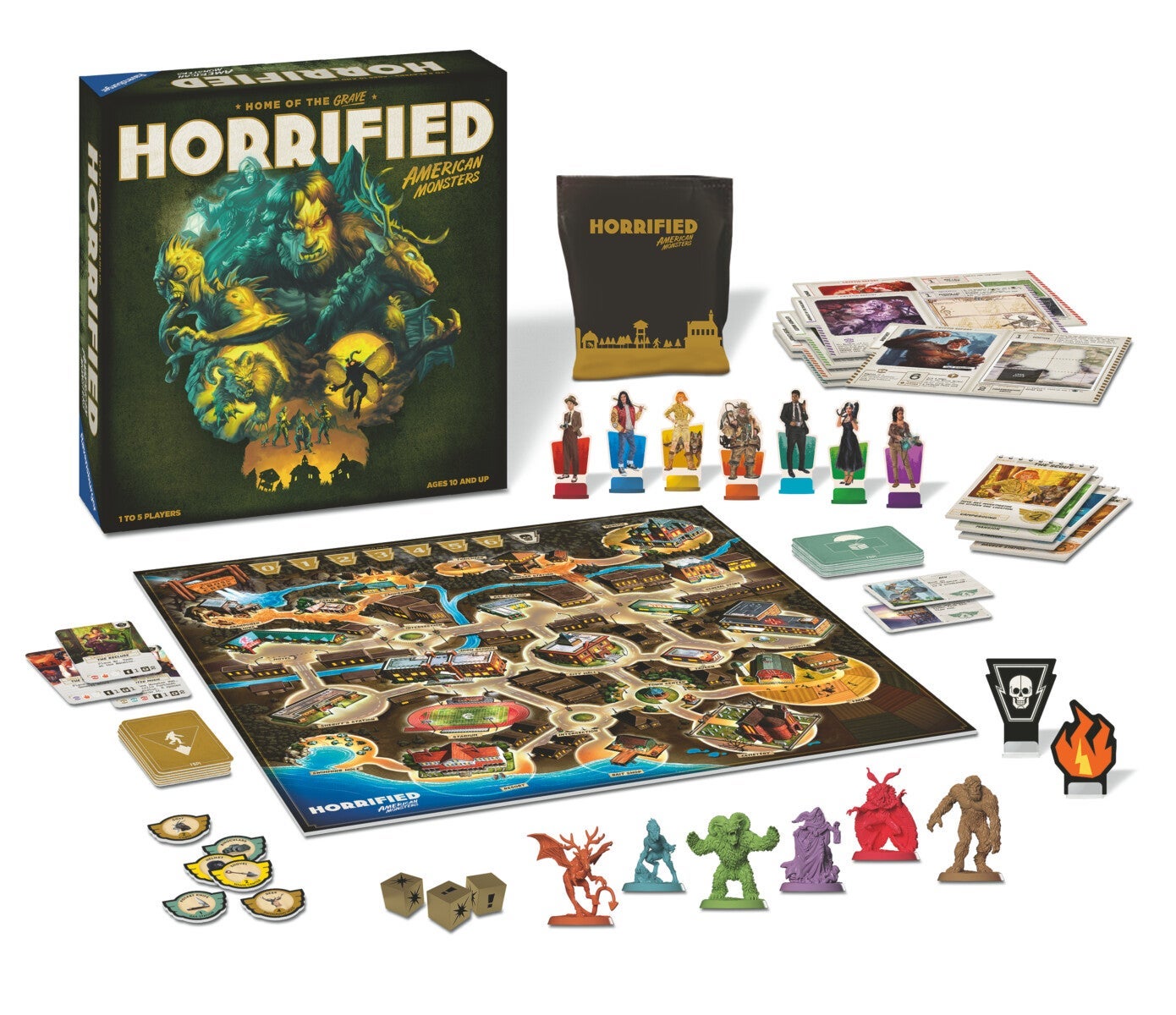Spill Horrified Am Monsters En