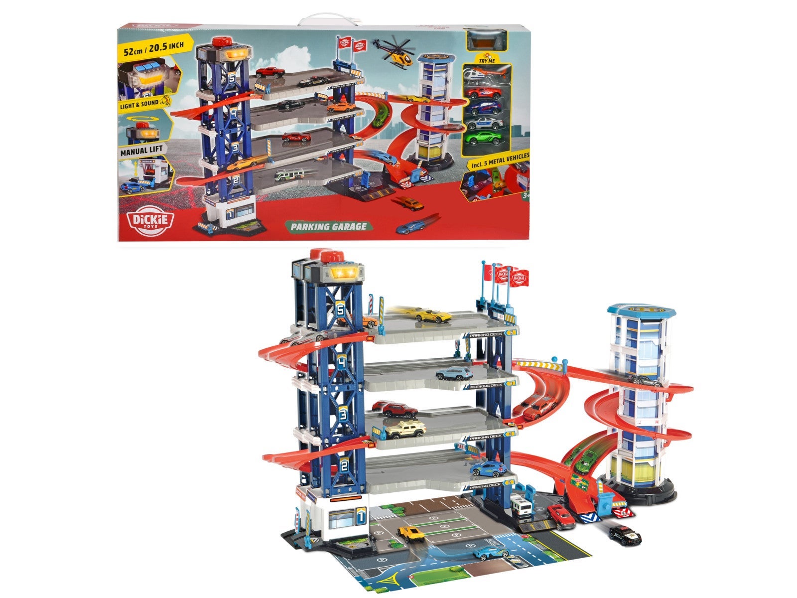 Dickie Toys Parkeringsgarasje