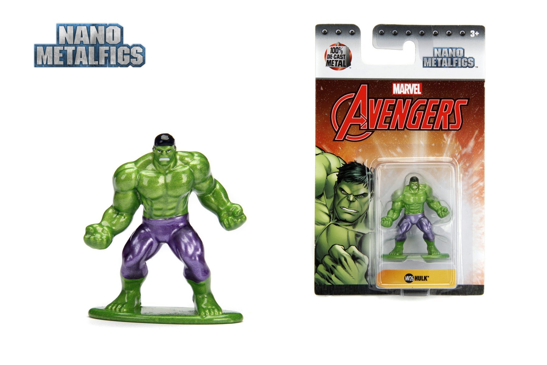 Marvel Single Pack Nanofigs 6 ass