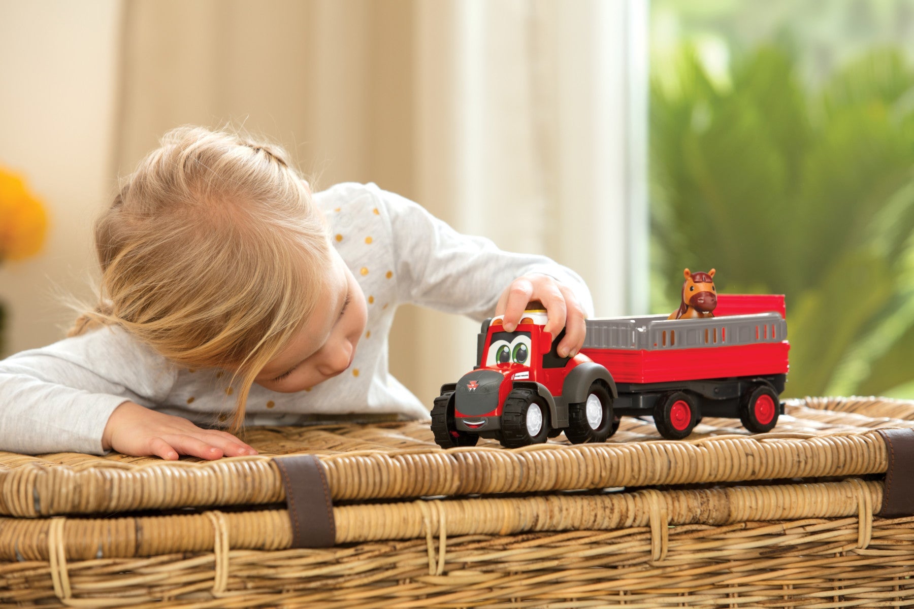 ABC Massey Ferguson Traktor m/henger