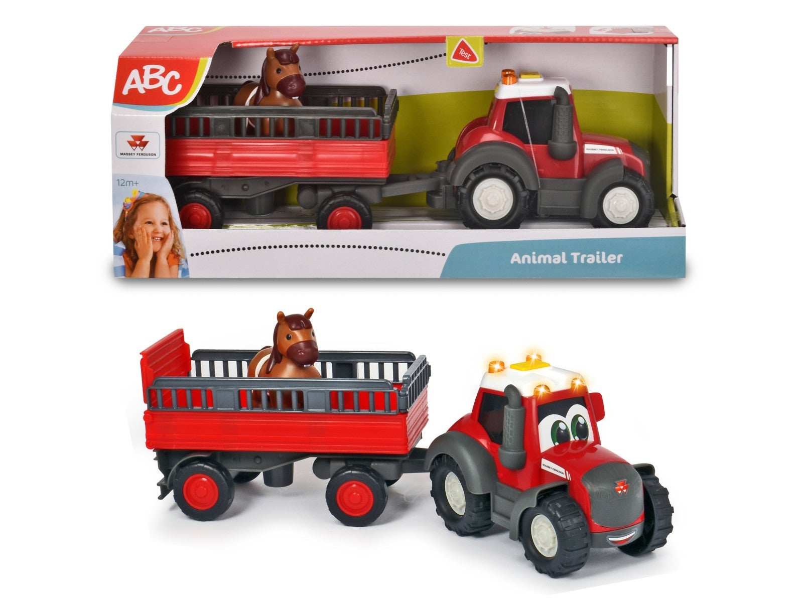 ABC Massey Ferguson Traktor m/henger