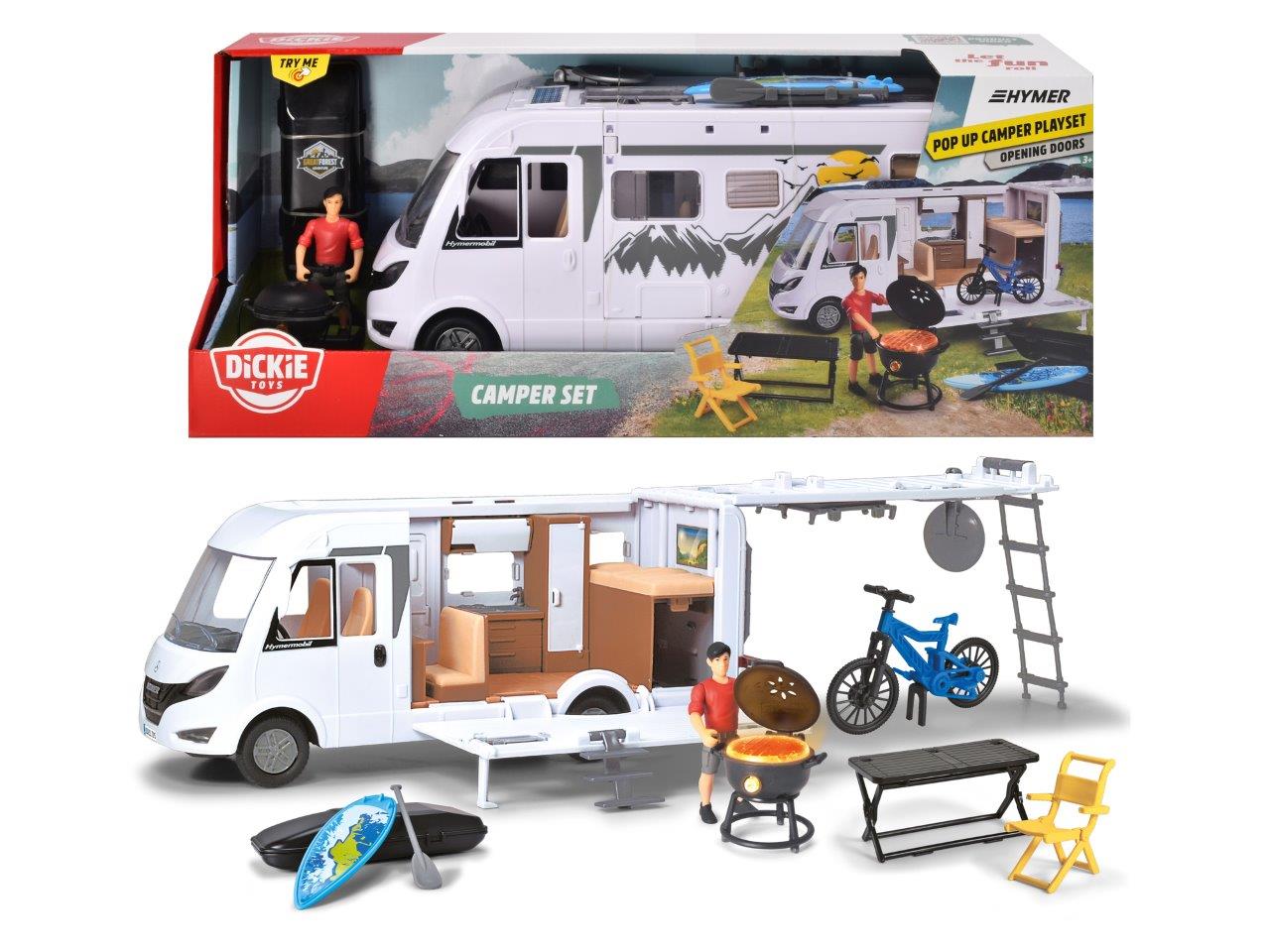 Dickie Toys Hymer Campingsett