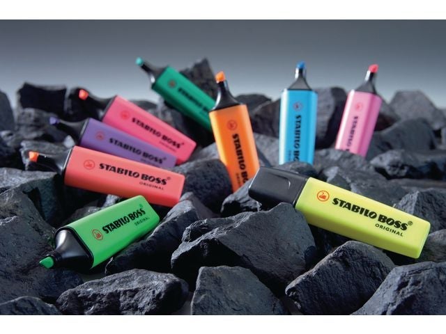 Tekstmarker Stabilo Boss Blå