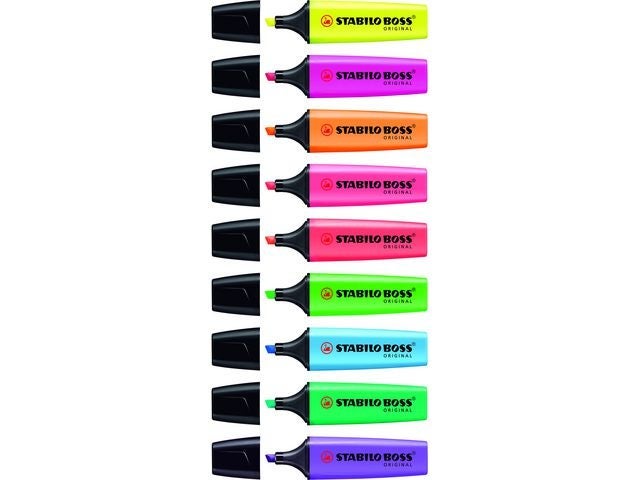 Tekstmarker Stabilo Boss Rosa