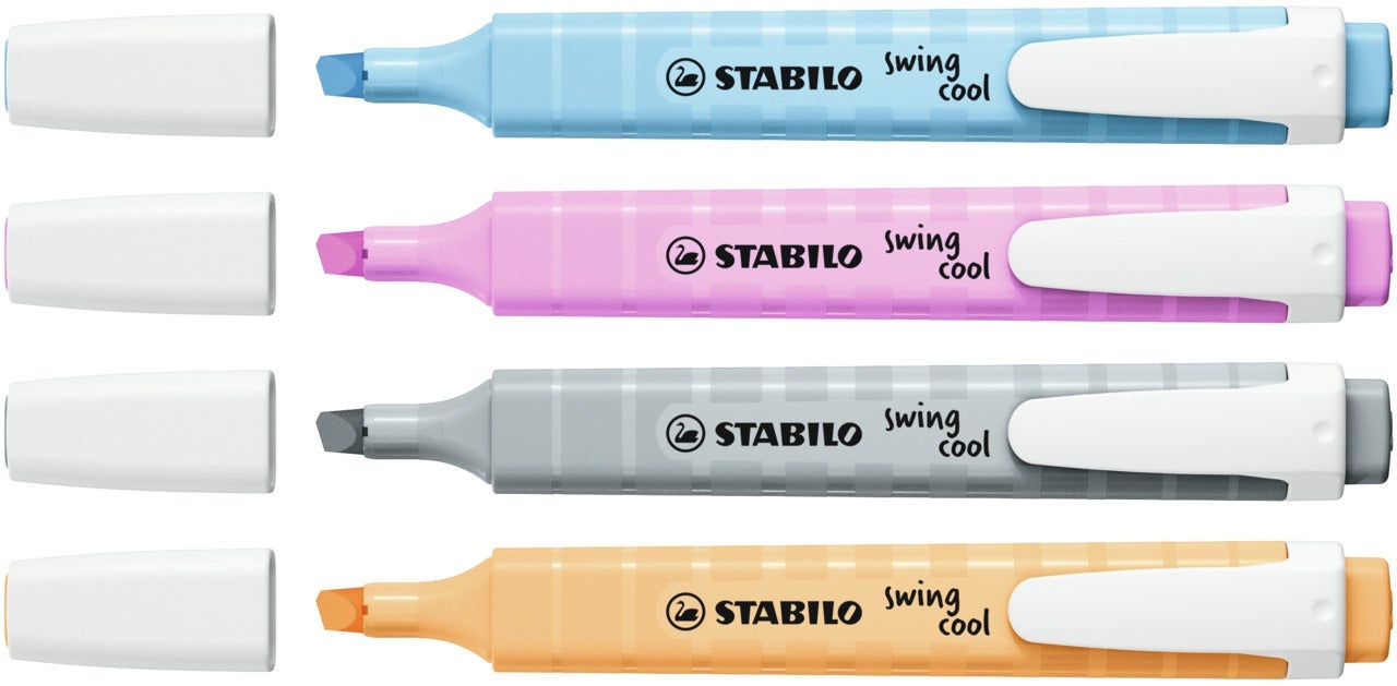 Merketusj Stabilo Swing Pastel v.3 4pk
