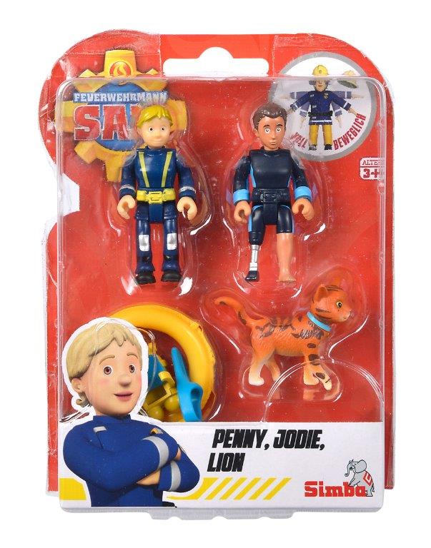 Brannmann Sam dobbelpack figurer