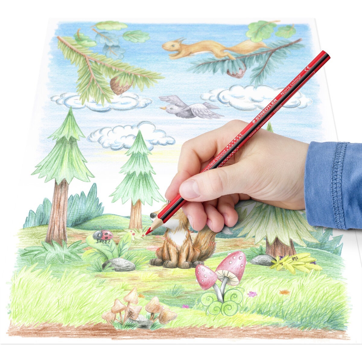 Fargeblyant Staedtler Noris (12)