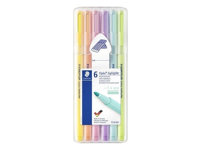 Tekstmarker Staedtler Triplus Pastel (6)