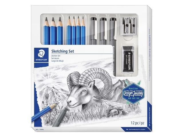 Tegnesett Staedtler sketching (12)