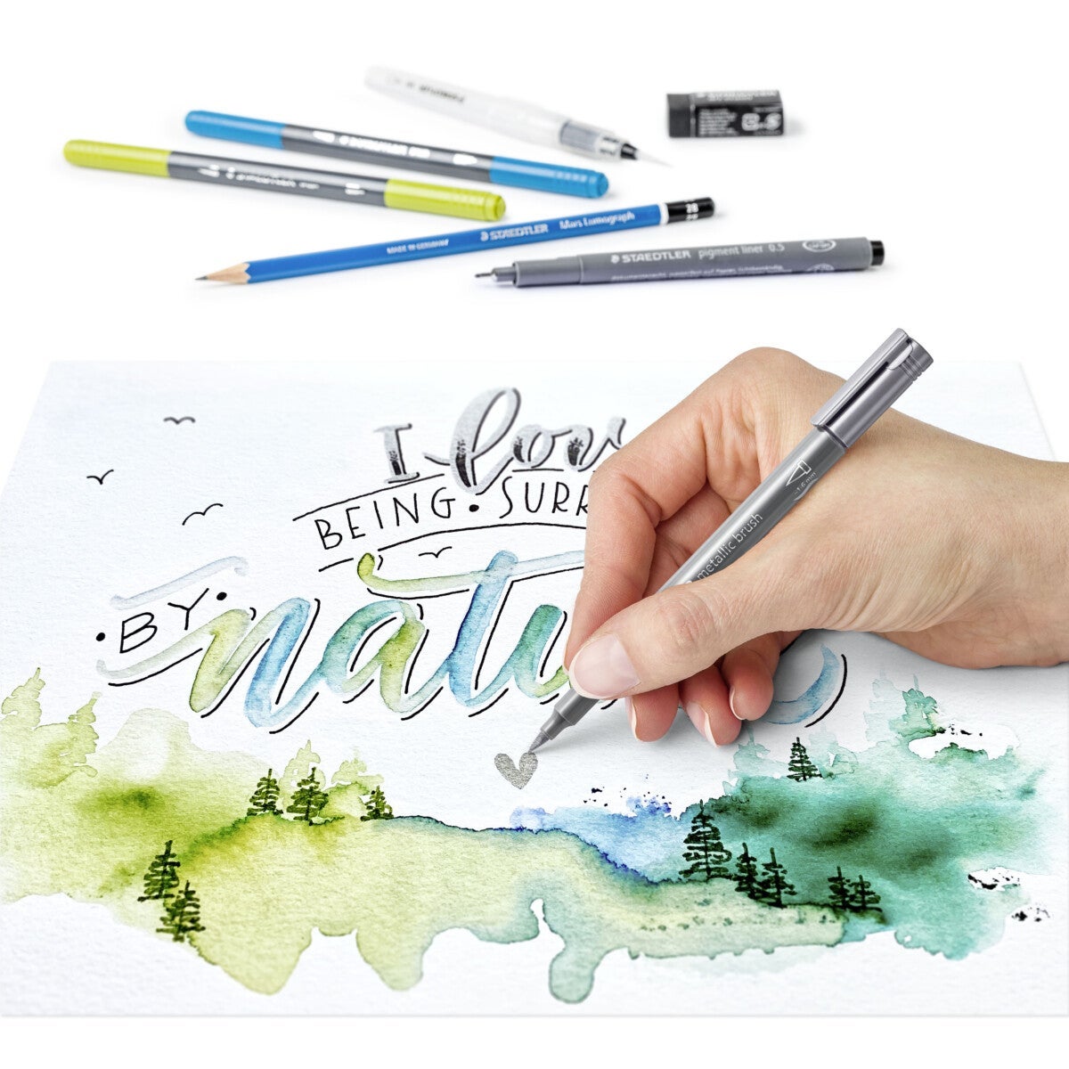 Tegnesett Staedtler watercoulor mix(11)
