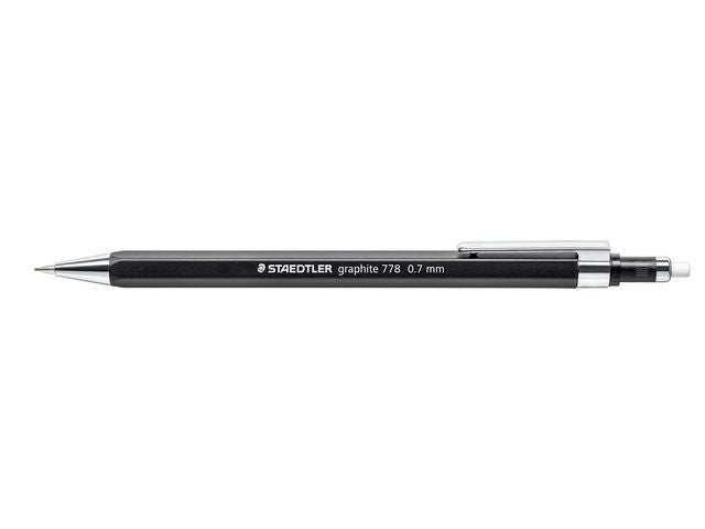 Trykkblyant Staedtler 0,7mm sort