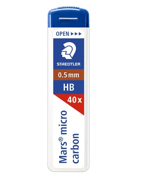 Blyantmine Staedtler 0,5mm HB (40)