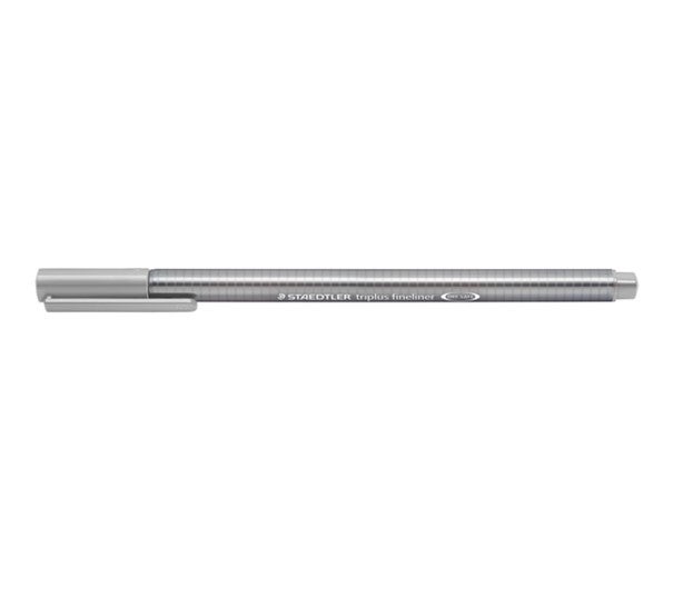 Fineliner Staedtler Triplus 0,3mm sølvgrå