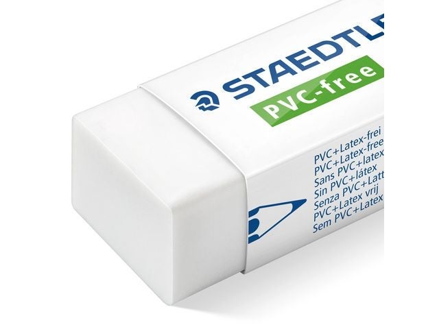 Viskelær Staedtler PVC fritt 45x19x13mm
