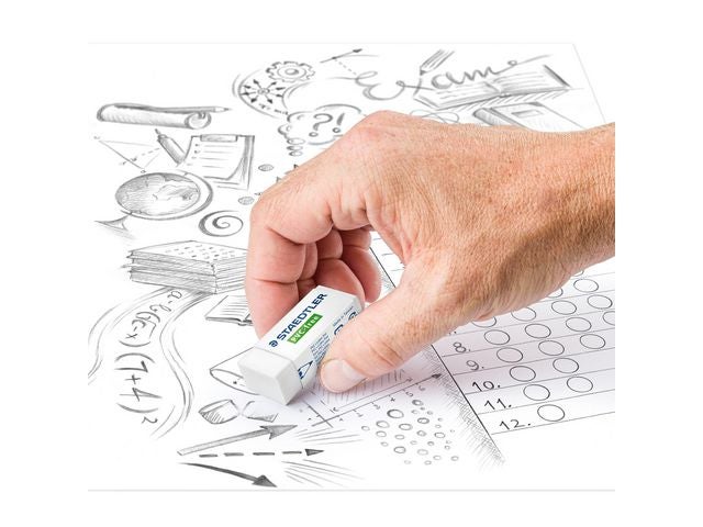 Viskelær Staedtler PVC fritt 45x19x13mm