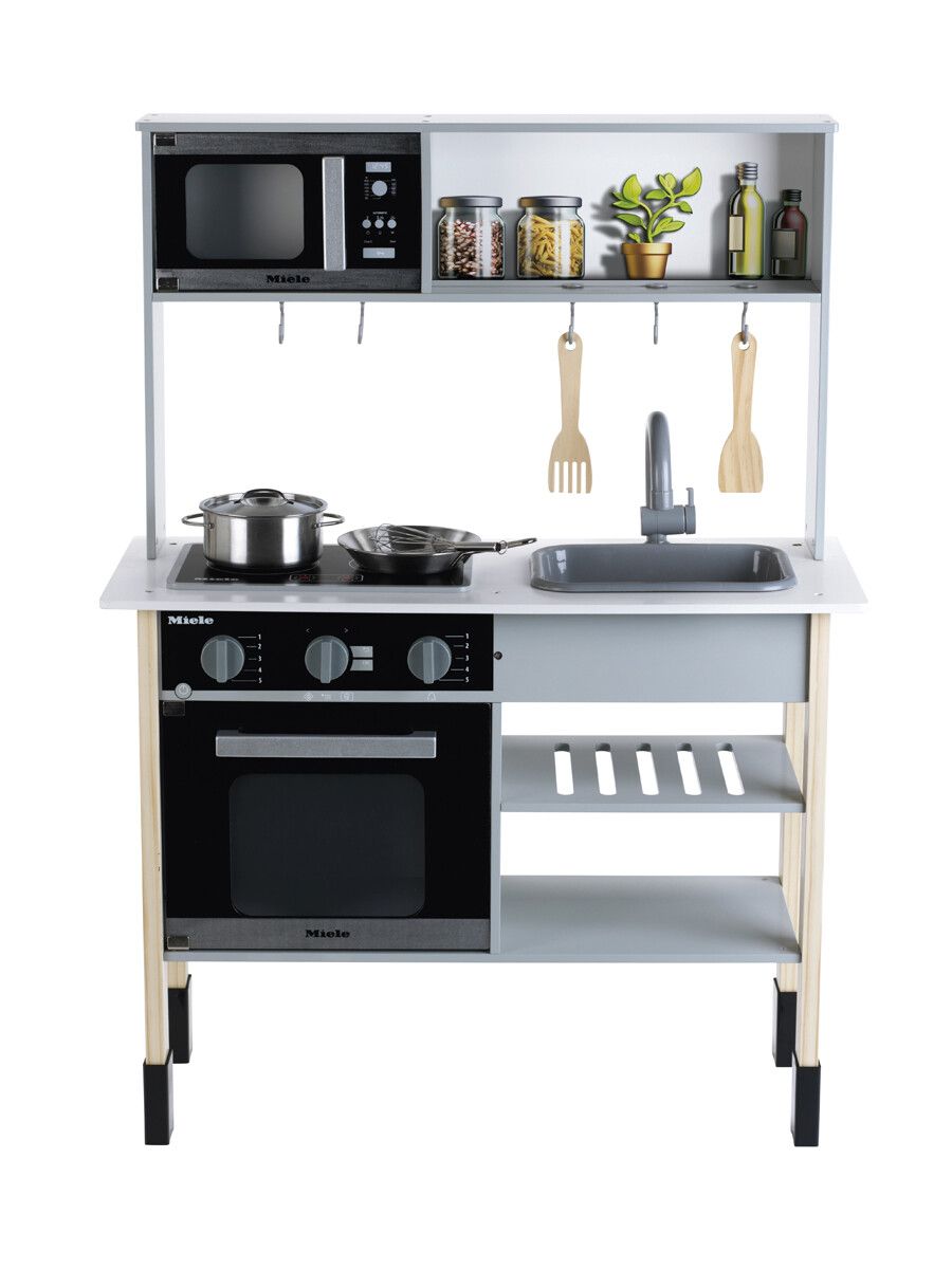 Miele Kitchen Wood Midi Size White