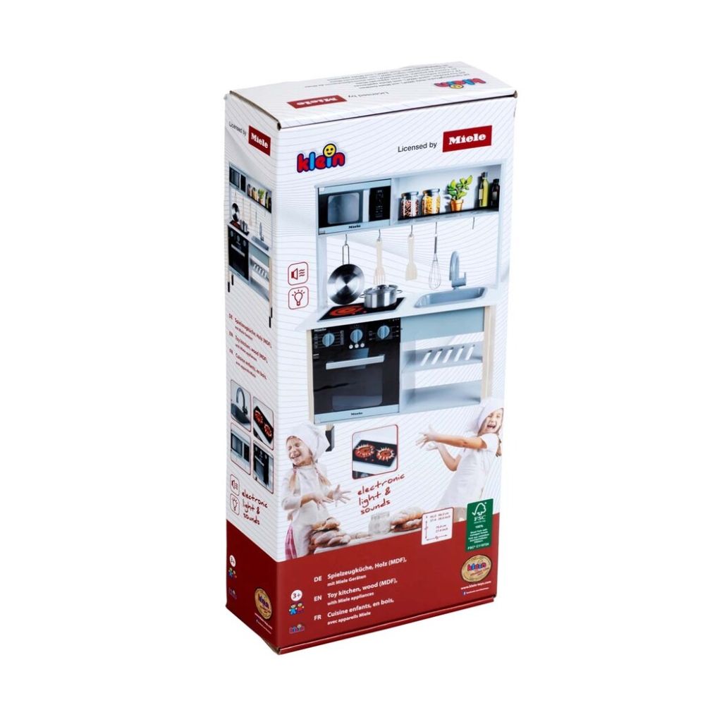 Miele Kitchen Wood Midi Size White