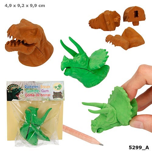 Viskelær 3D Puzzle Dino World