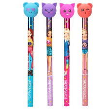 Blyant Tykk m/viskelær 4ass Topmodel