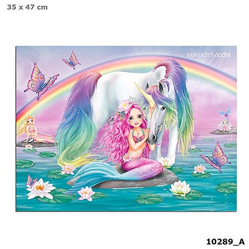 Skrivebordsunderlag 3D Effekt Fantasy Topmodel