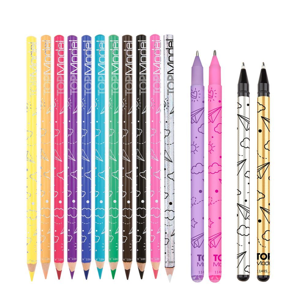 Aktivitetsbok M Blyantsett Topmodel