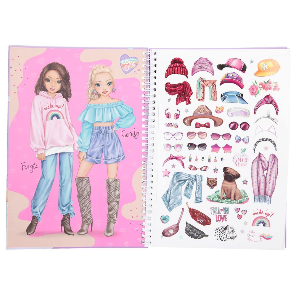 Aktivitetsbok M Blyantsett Topmodel