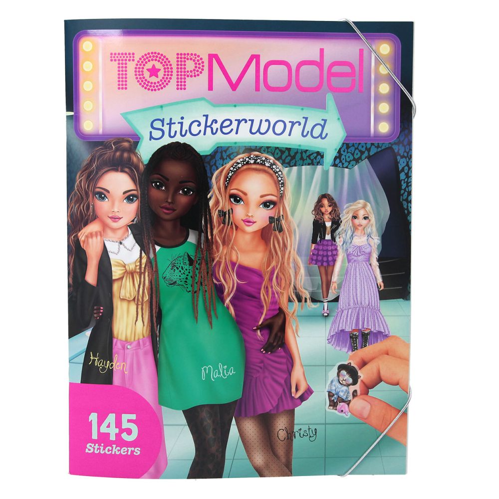 Aktivitetsbok Stickerwold Topmodel