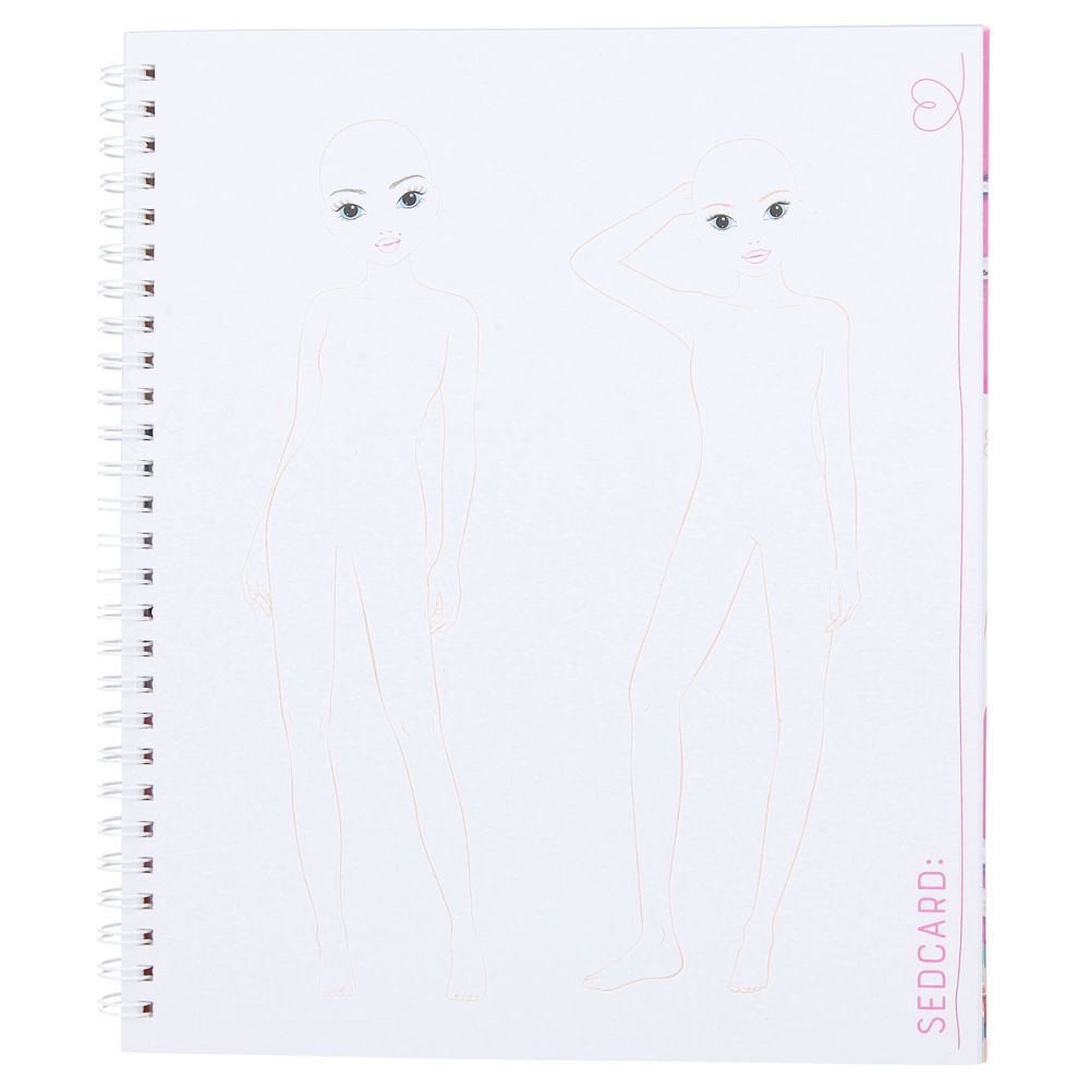 Aktivitetsbok Coloring Book Topmodel