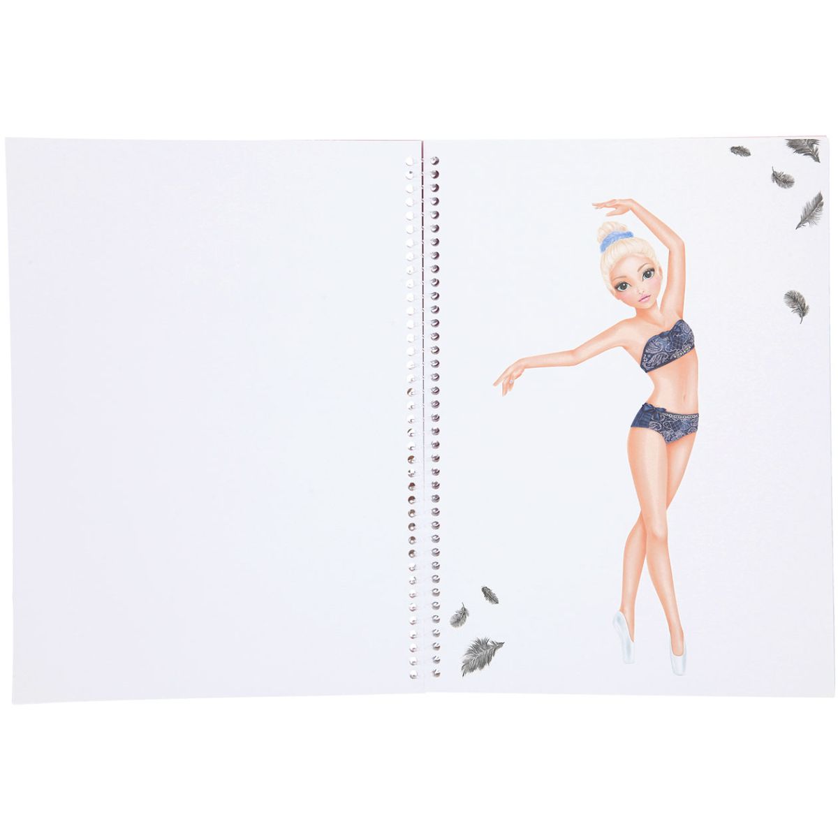 Aktivitetsbok Create Your Ballerina Topmodel