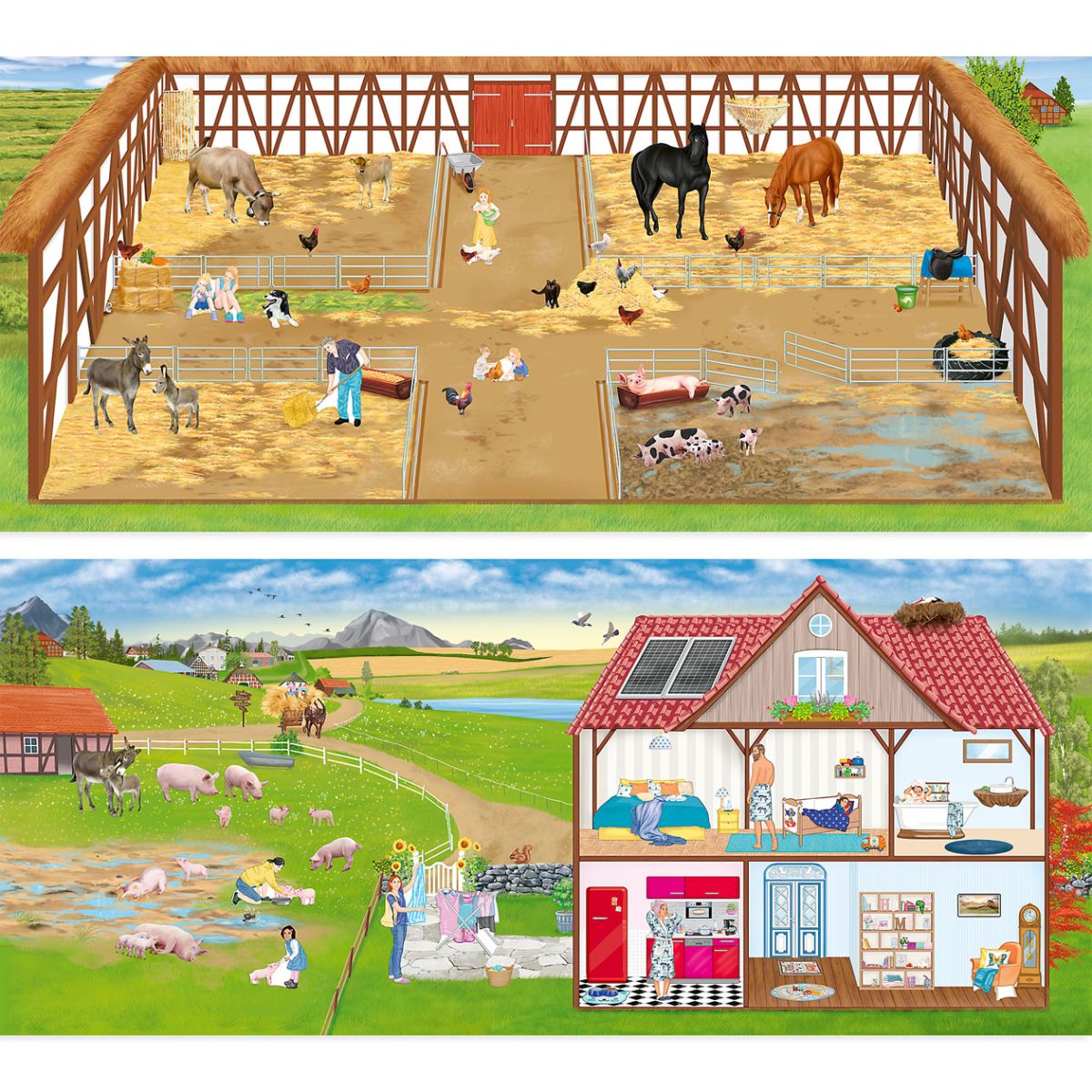 Aktivitetsbok Create Your Farm