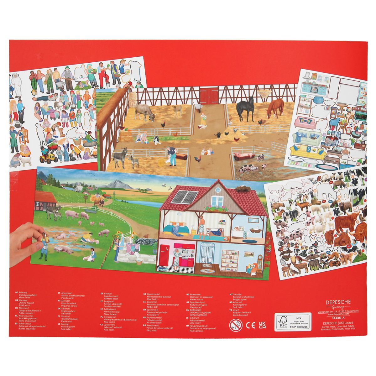 Aktivitetsbok Create Your Farm