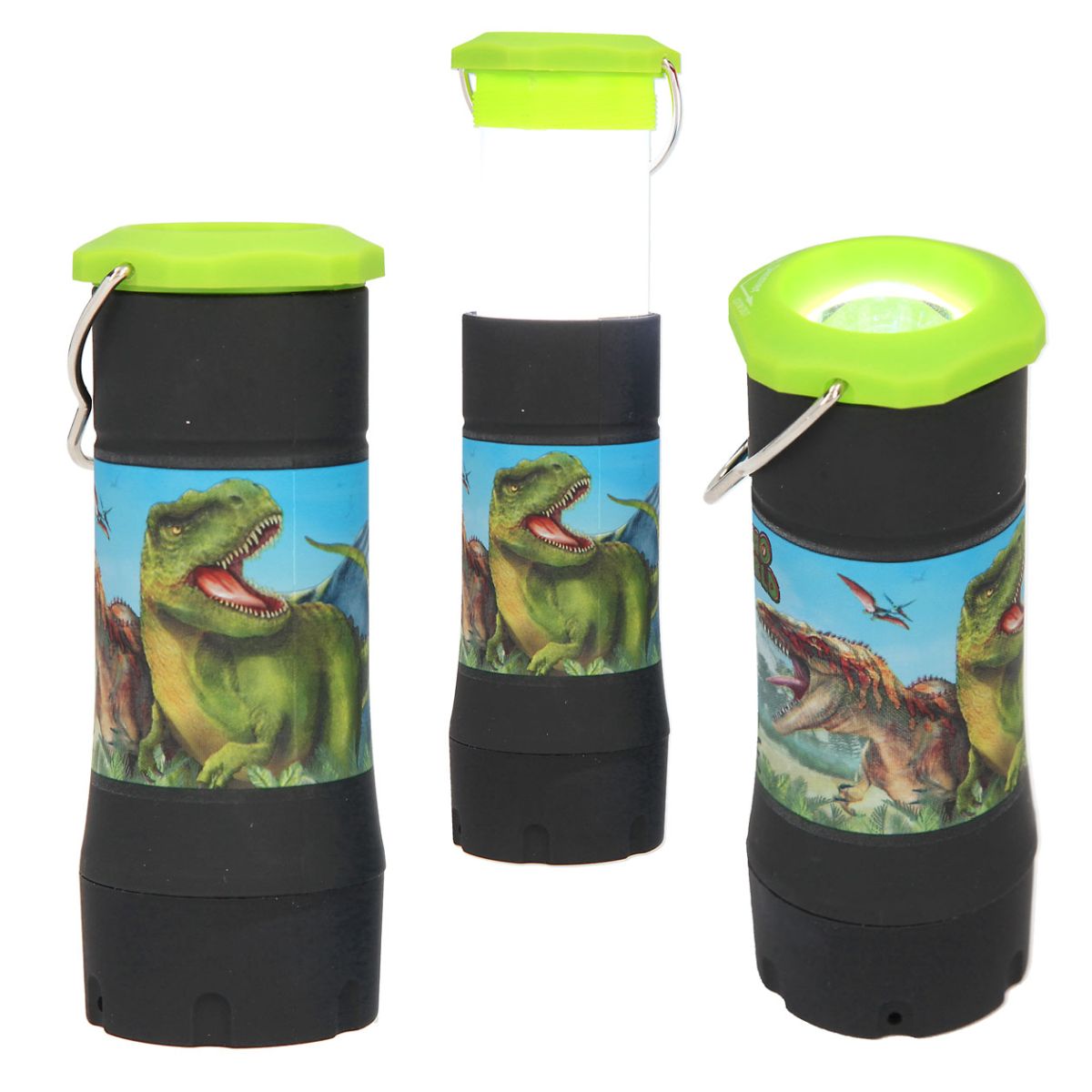 Lommelykt/Lanterne 2ass Dino World