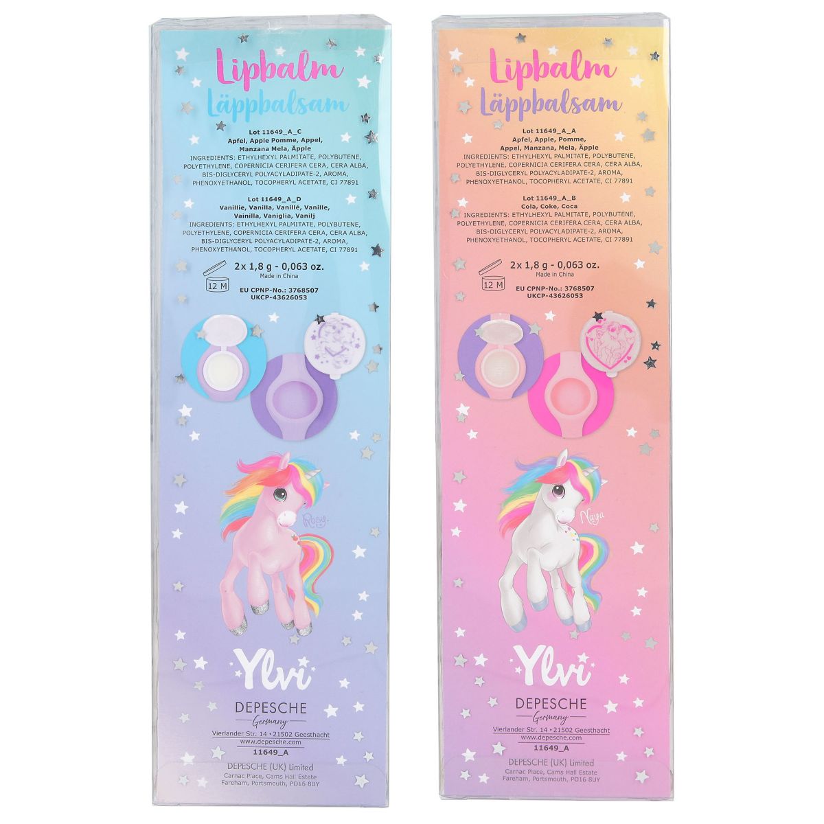 Lipbalm Armbånd 2ass Ylvi