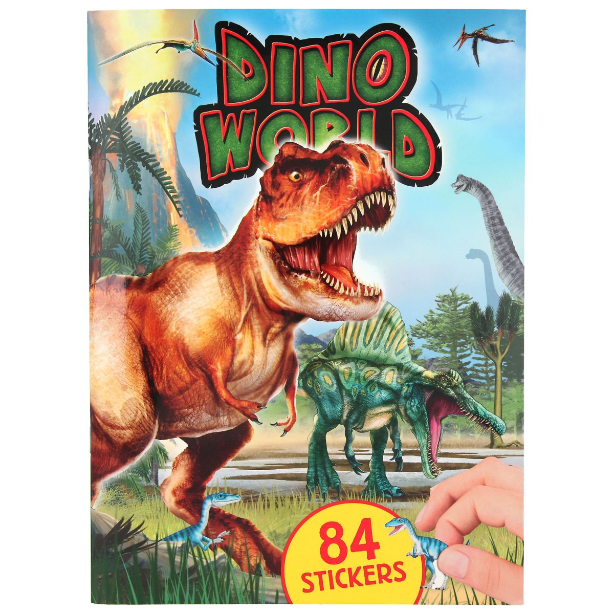 Aktivitetsbok Create Your Dino World