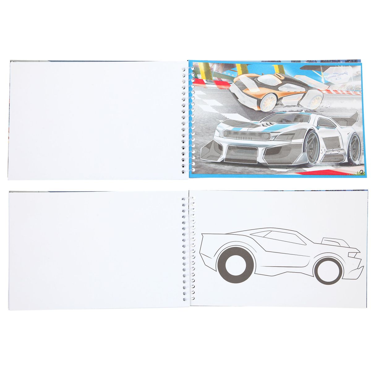 Aktivitetsbok Mini M Stickers Monser Cars