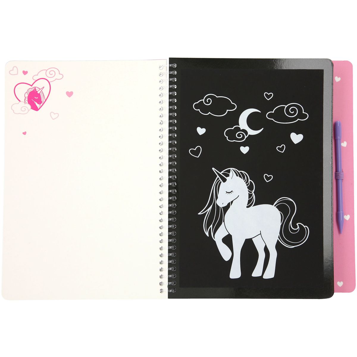 Aktivitetsbok Magic Scratch Topmodel