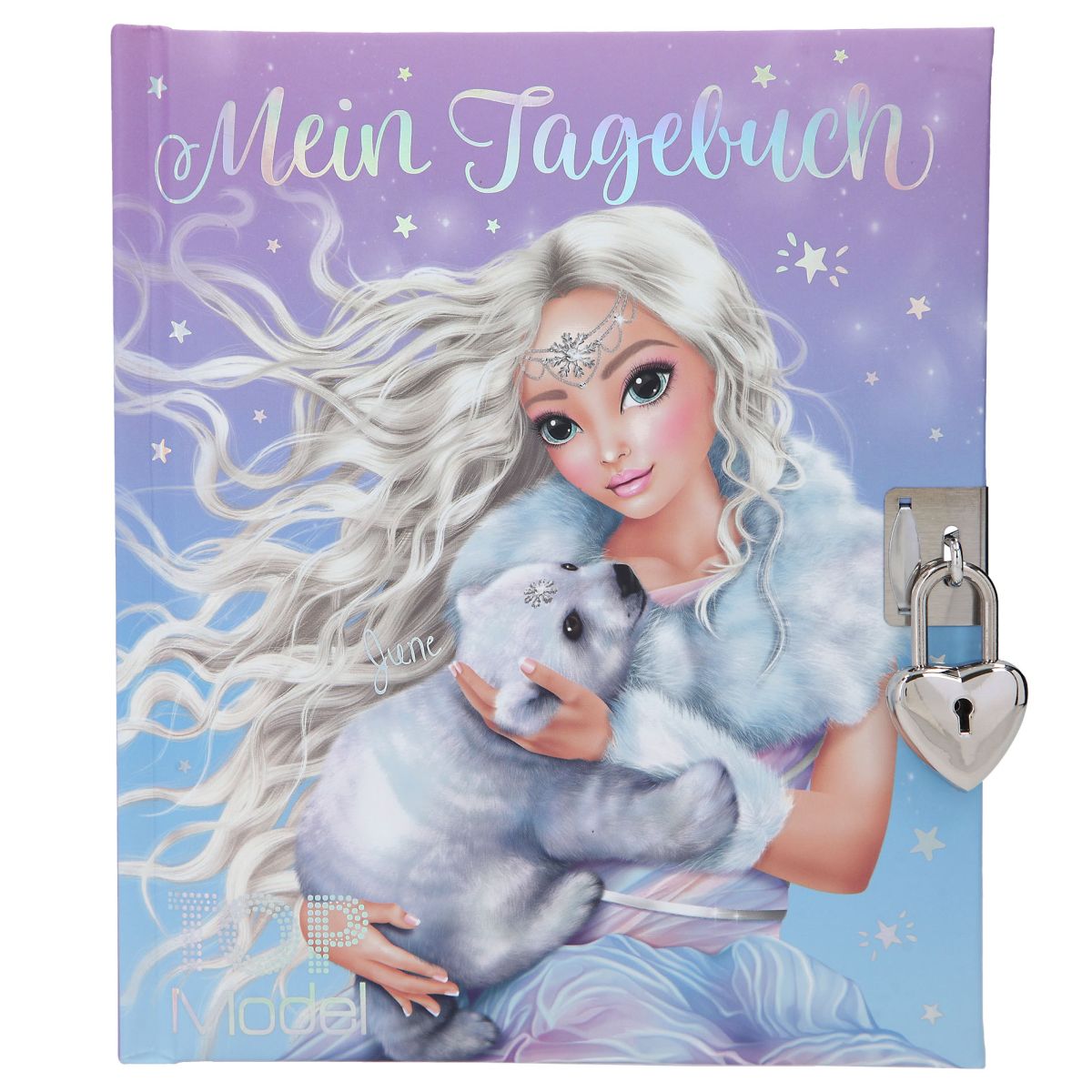 Dagbok m/Lås Ice World Topmodel