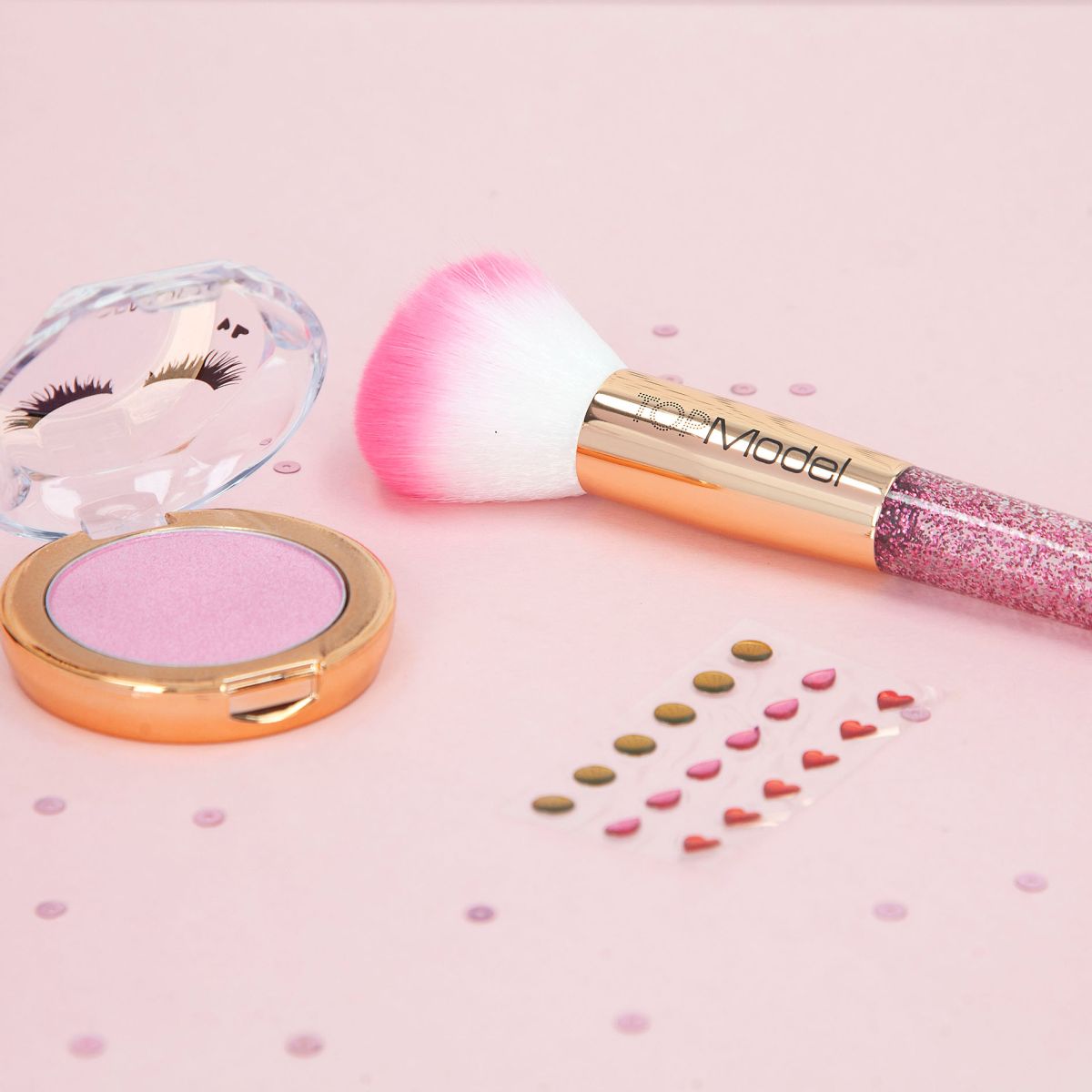 Rouge/Kost Og Dekorstickers Sett Topmodel