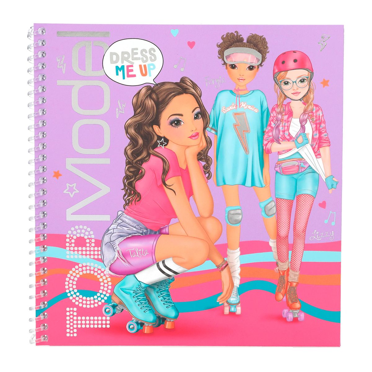 Aktivitetsbok Dress Me Up Tiny Dancer Topmodel