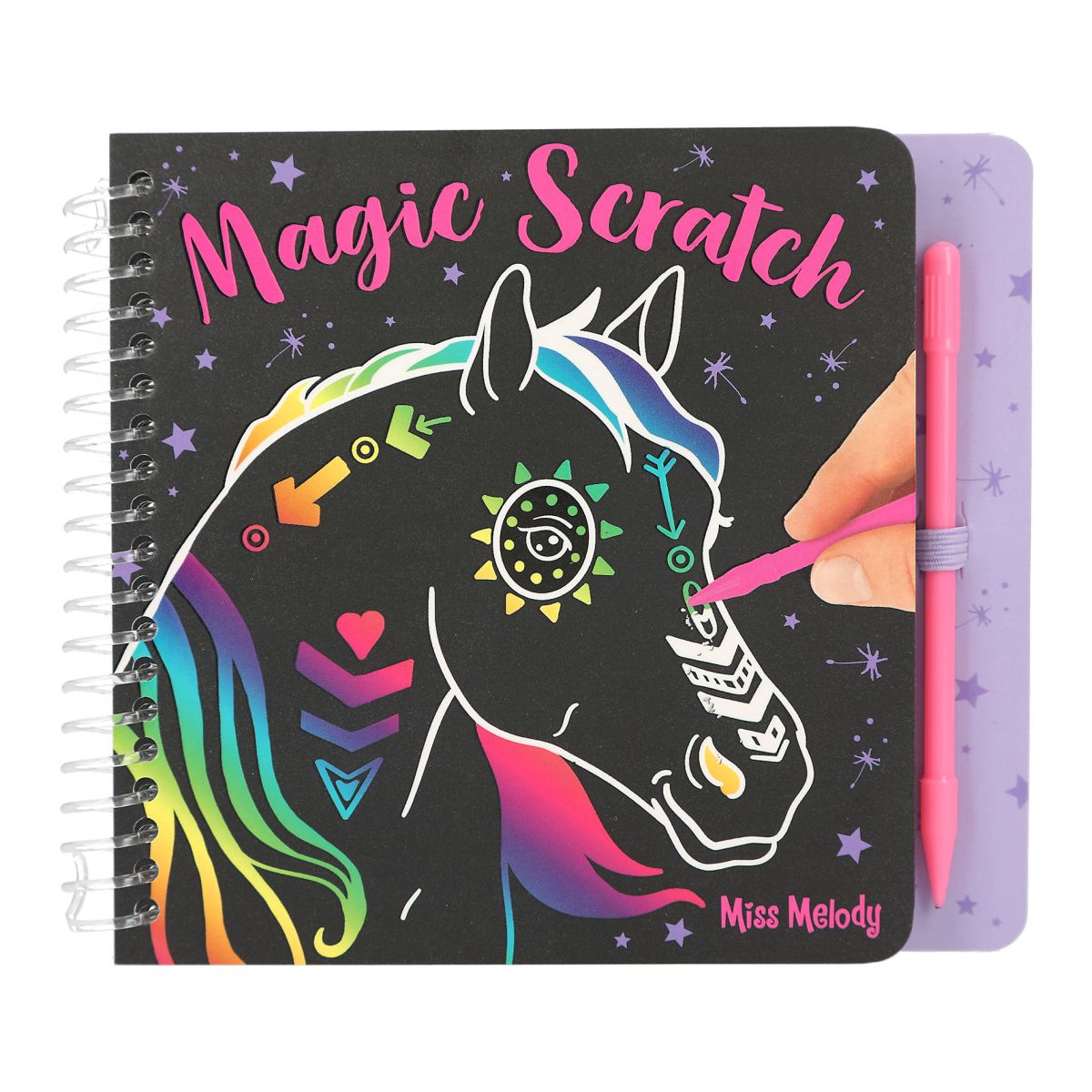 Aktivitetsbok Mini  "Magic Scratch"  Miss Melody