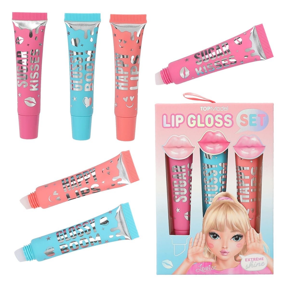 Lipgloss Sett 3stk Beauty&Me Topmodel