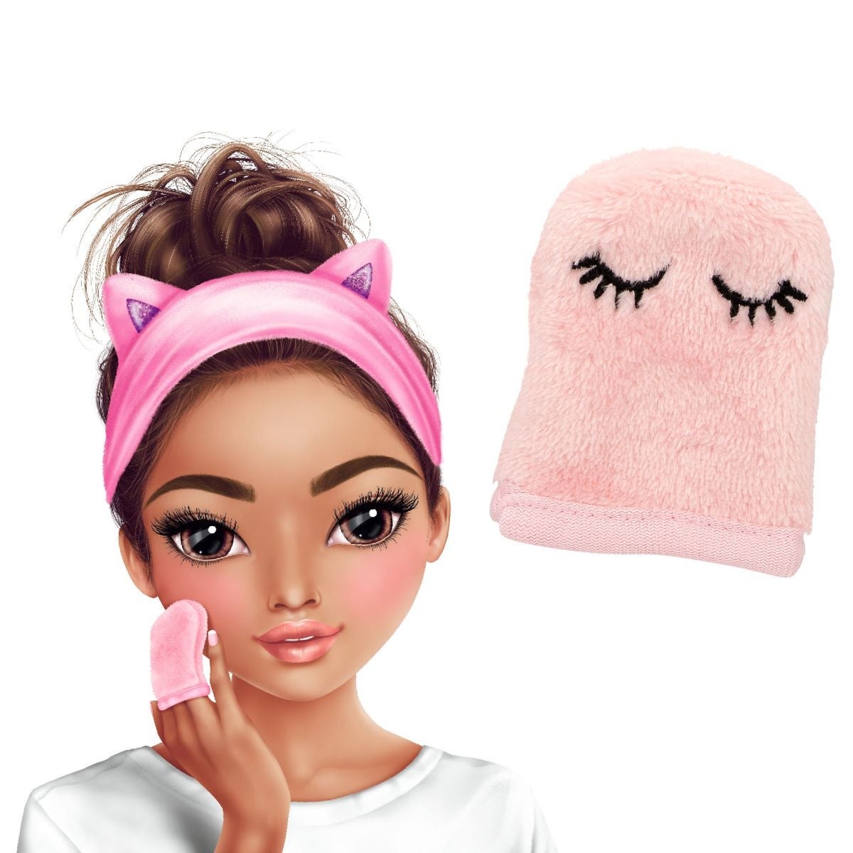 Mini Face Roller Sett Rosenkvarts Beauty&Me Topmod