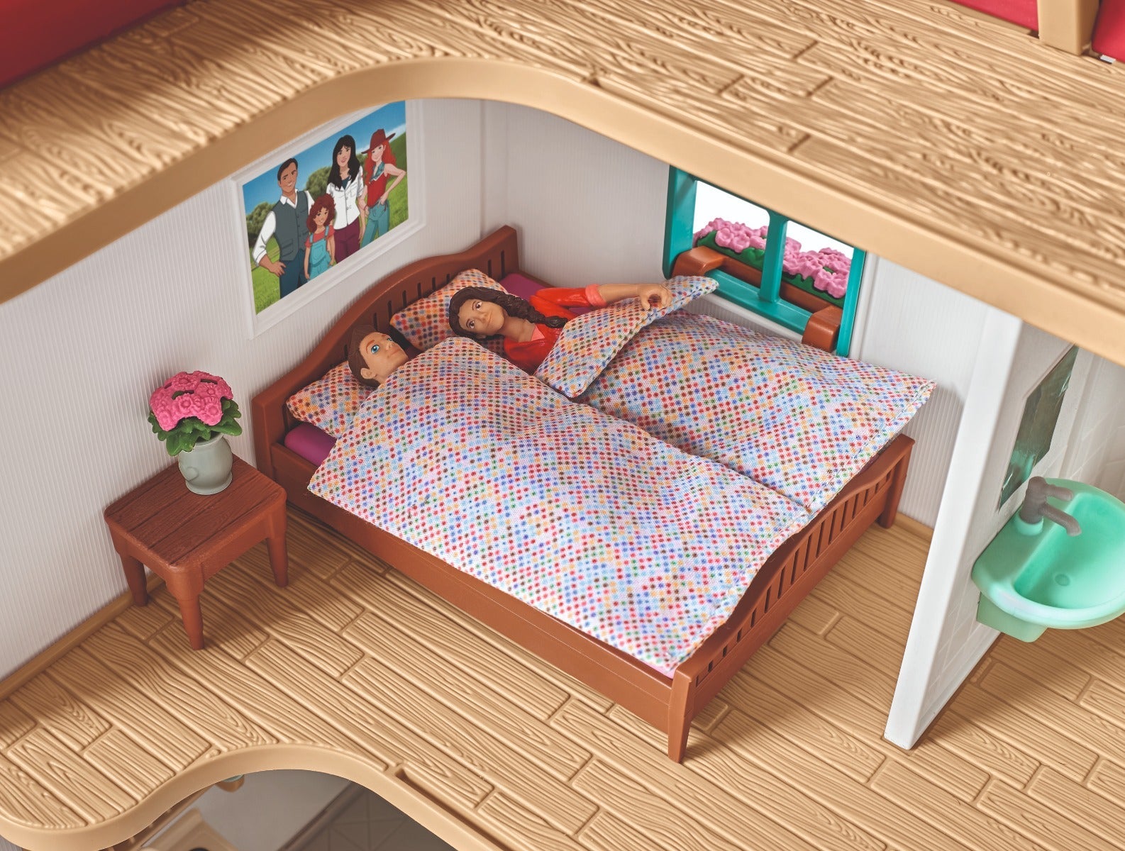 Stor Hestegård med gårdshus og stall