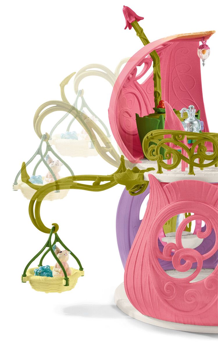 Schleich Glittering flower house w/ stable