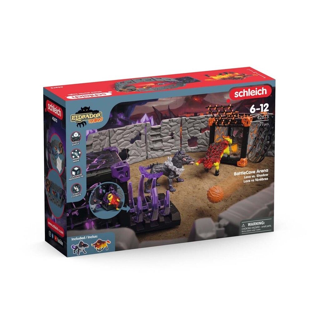 Schleich Battlecave Lava Vs Skygge