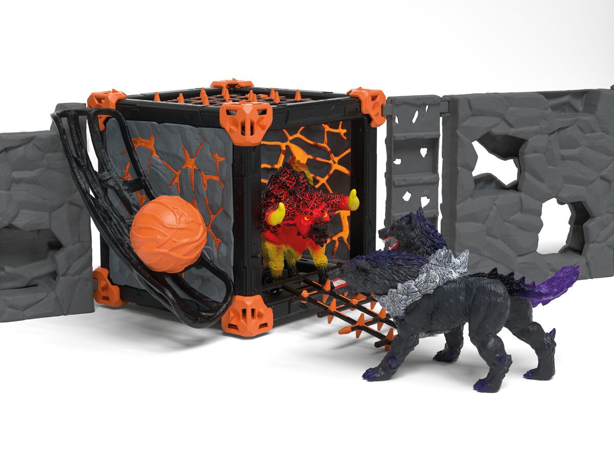 Schleich Battlecave Lava Vs Skygge