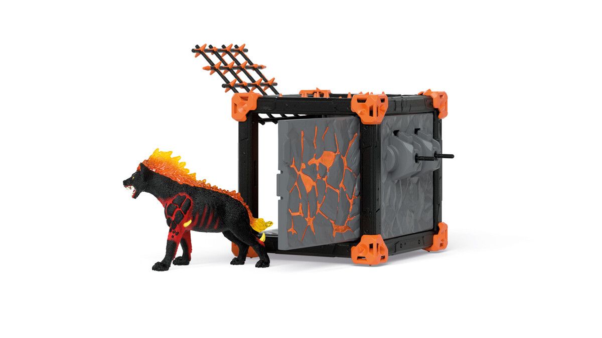 Schleich Battlecave Lava Hyene