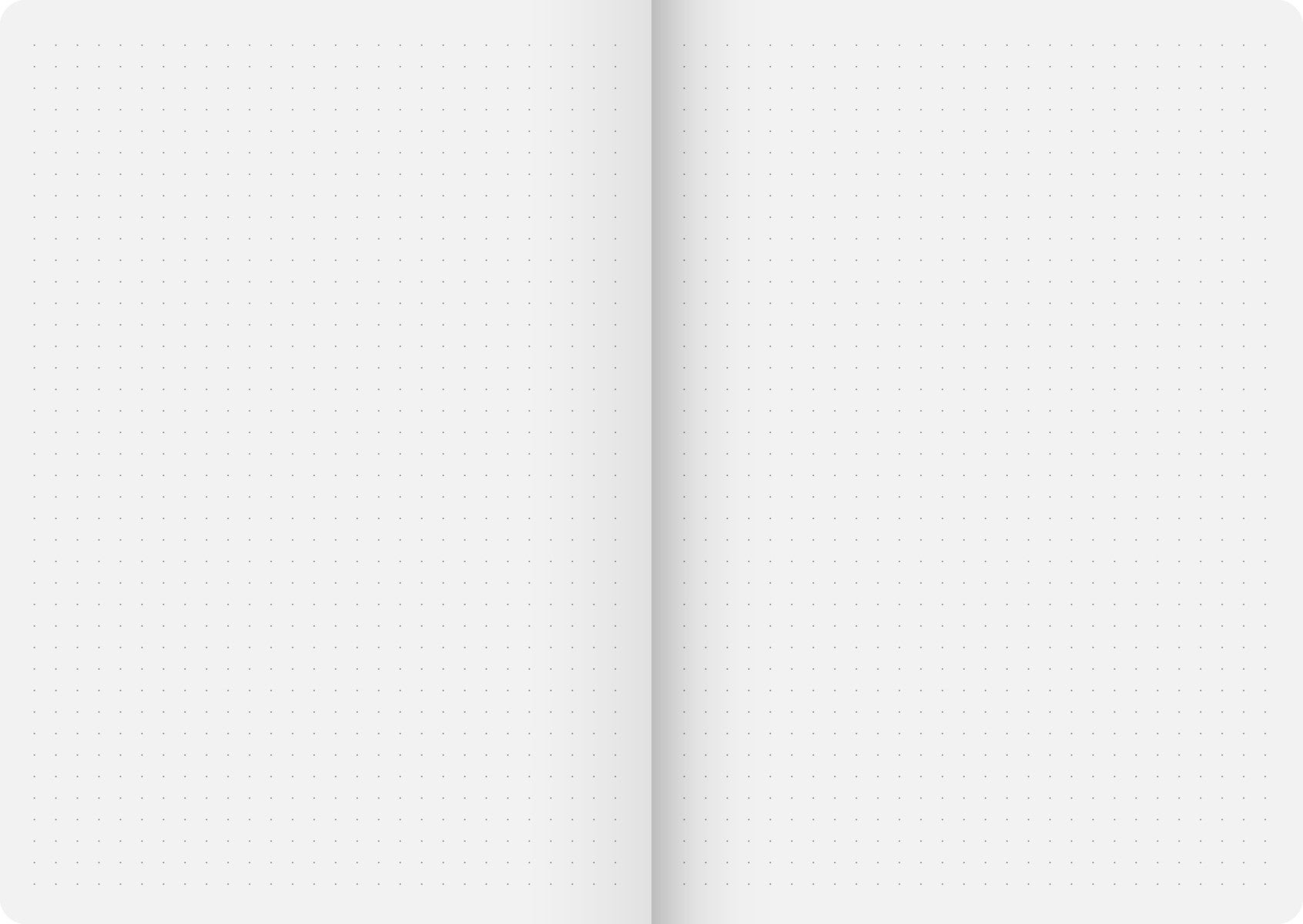 Notatbok Brunnen A5 Sort/Rosa Dots